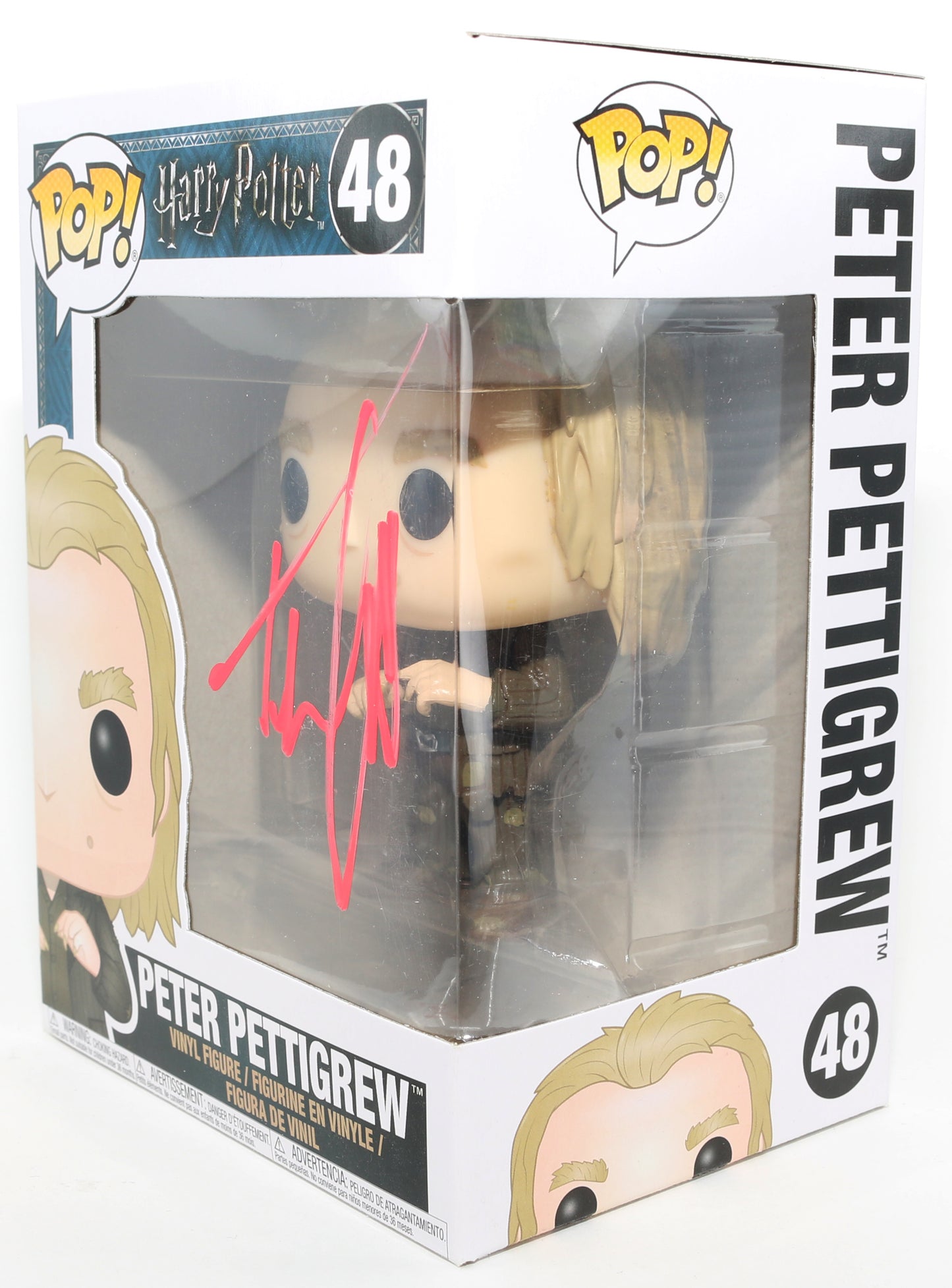 
                  
                    Timothy Spall as Peter Pettigrew in Harry Potter & The Prisoner of Azkaban Signed Funko POP! #48
                  
                