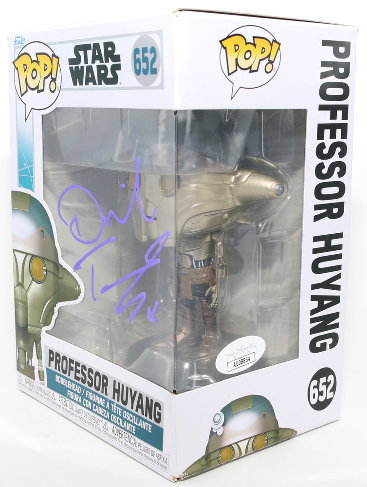 
                  
                    David Tennant as Professor Huyang in Star Wars: Ahsoka (JSA) Signed Funko POP! #652
                  
                
