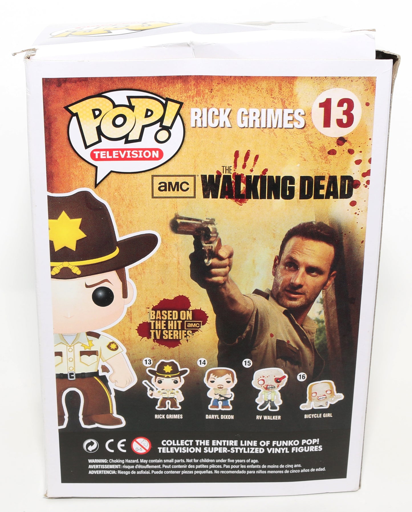 
                  
                    Andrew Lincoln as Rick Grimes in The Walking Dead (JSA) Signed Funko POP! #13
                  
                