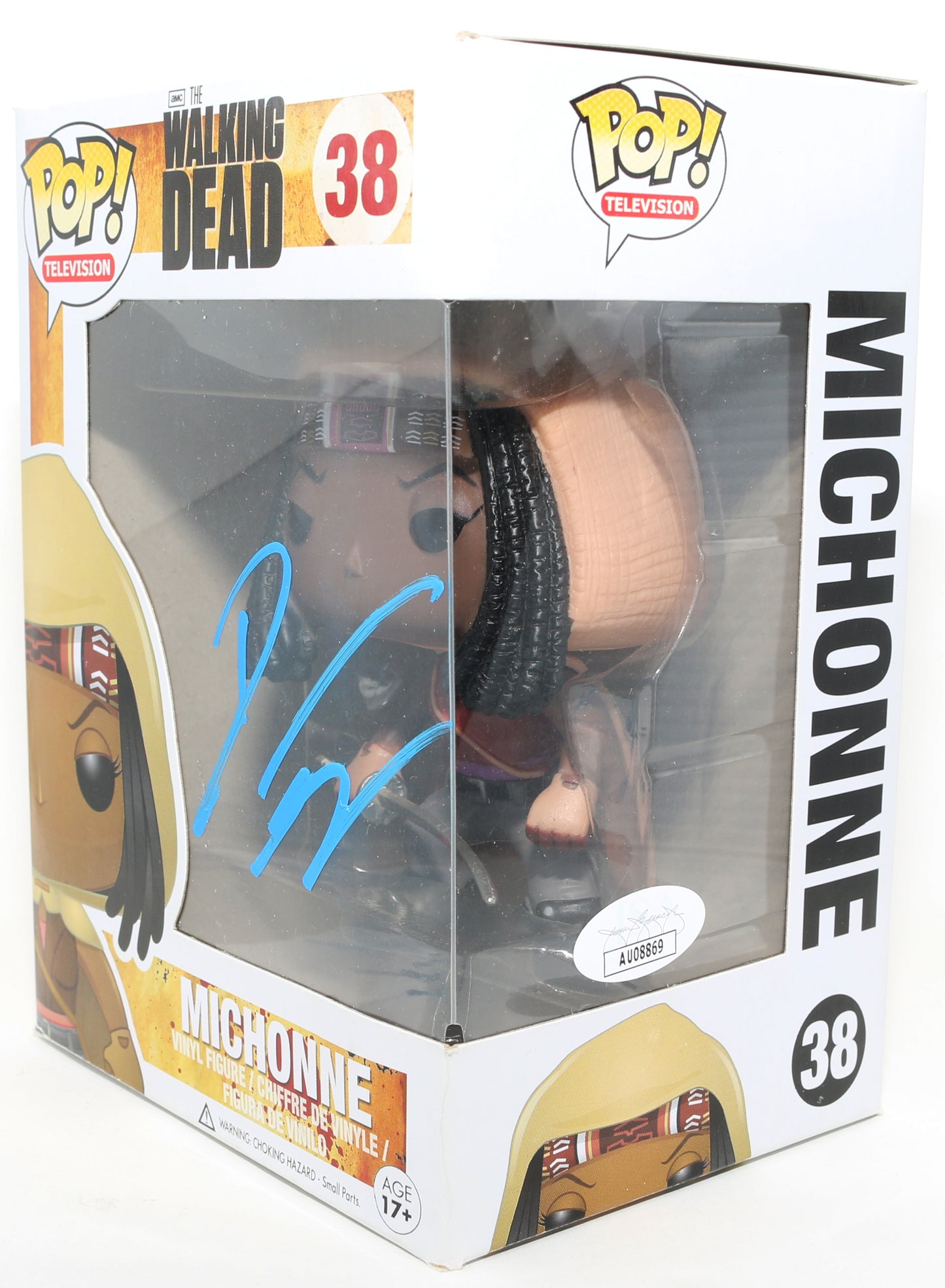 
                  
                    Danai Gurira as Michonne in The Walking Dead (JSA) Signed Funko POP! #38
                  
                