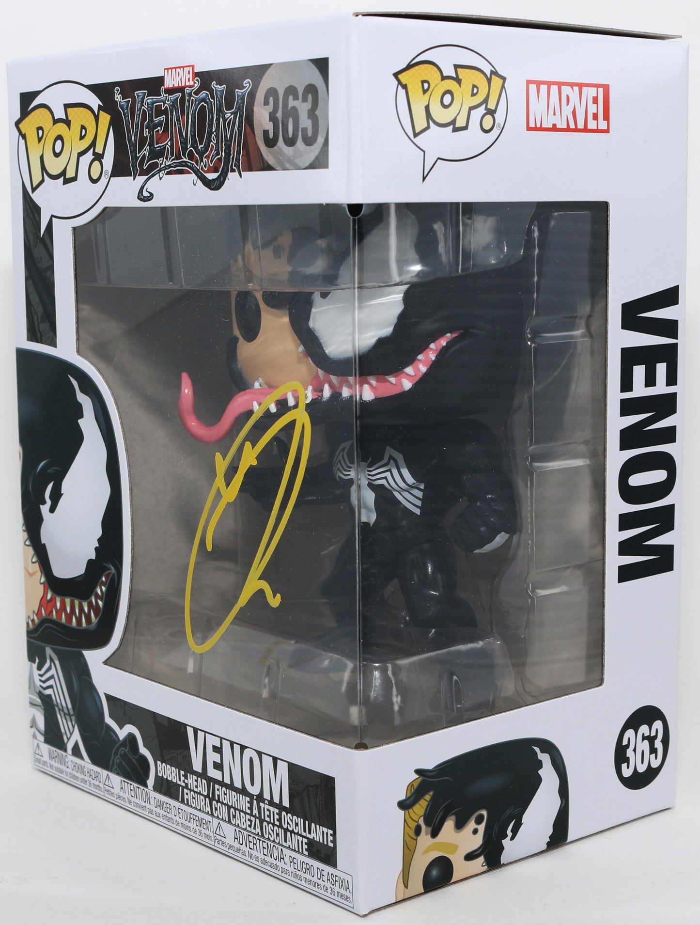 
                  
                    Tom Hardy as Venom in Venom Signed Funko POP! #363
                  
                