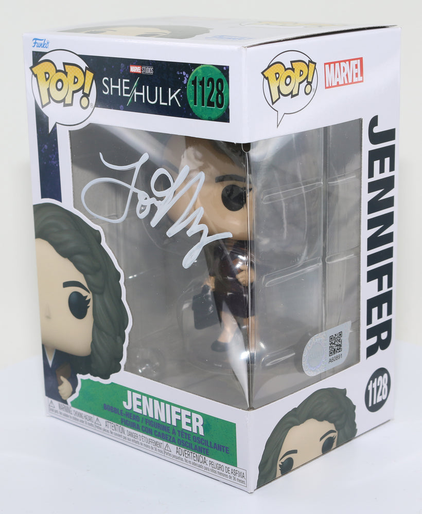 
                  
                    Tatiana Maslany as Jennifer Walters in She-Hulk (SWAU) Signed Funko POP! #1128
                  
                