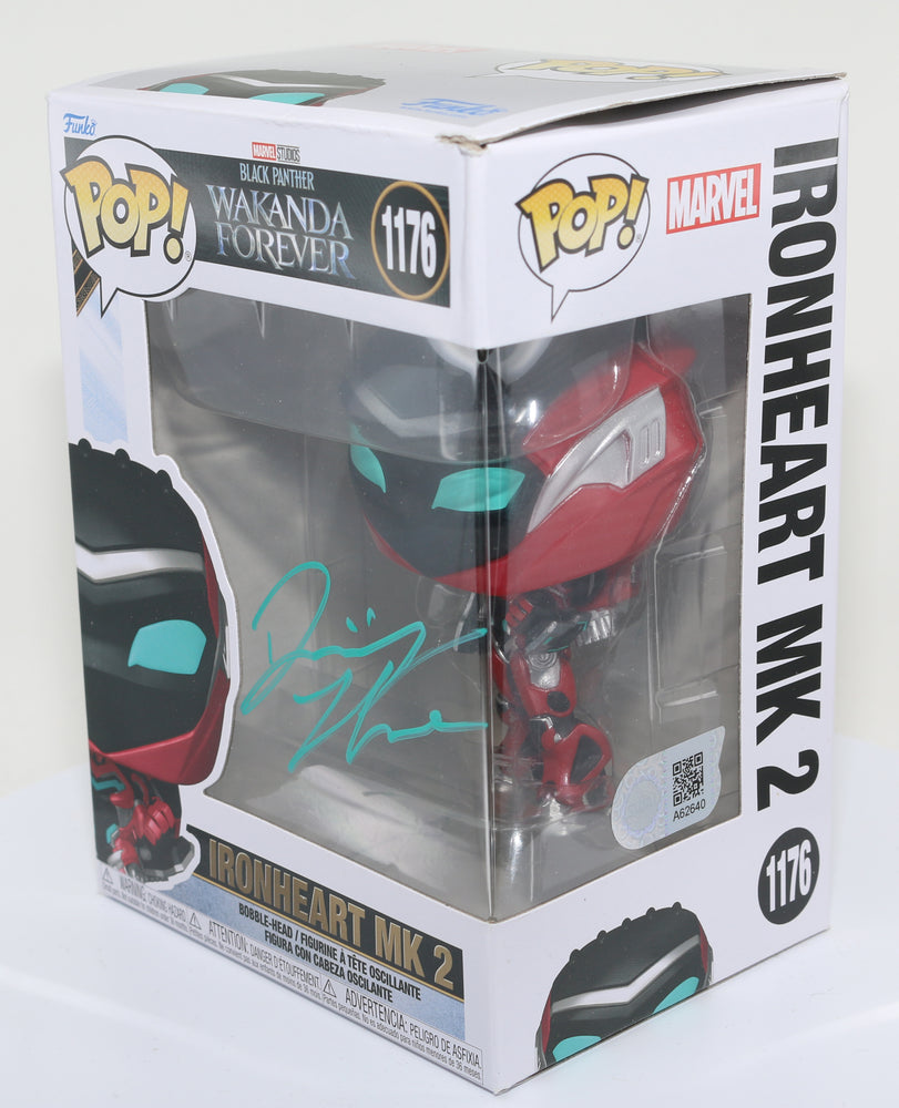 
                  
                    Dominique Thorne as Ironheart Mark 2 in Black Panther: Wakanda Forever (SWAU) Signed Funko POP! #1176
                  
                