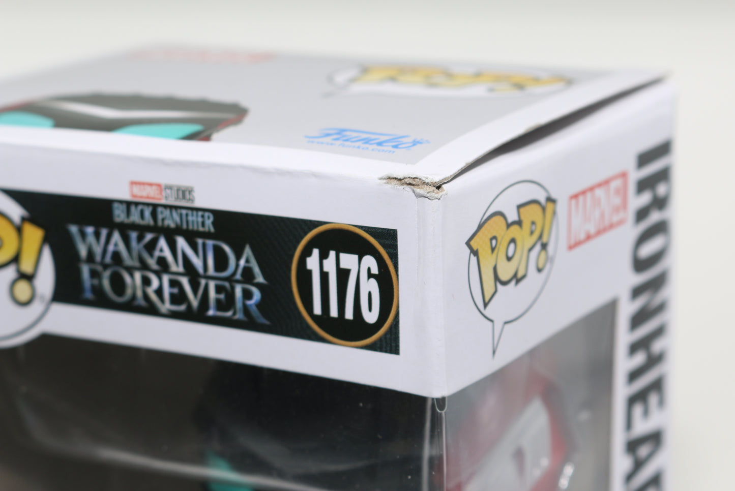 
                  
                    Dominique Thorne as Ironheart Mark 2 in Black Panther: Wakanda Forever (SWAU) Signed Funko POP! #1176
                  
                