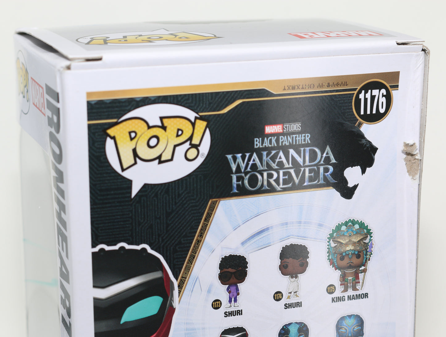 
                  
                    Dominique Thorne as Ironheart Mark 2 in Black Panther: Wakanda Forever (SWAU) Signed Funko POP! #1176
                  
                
