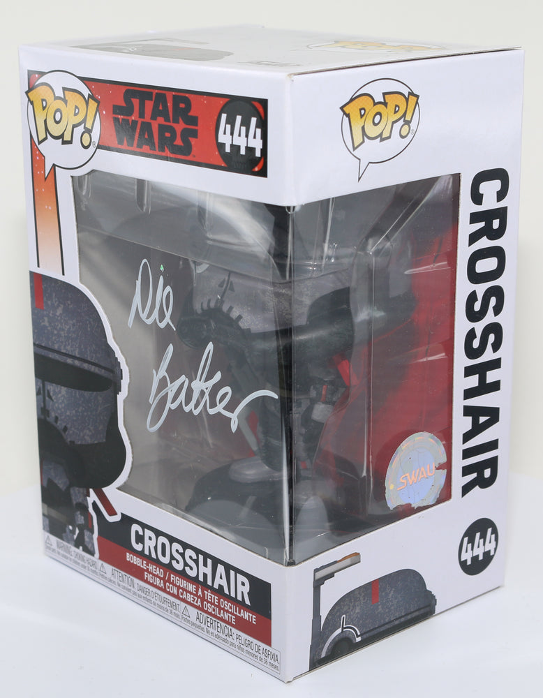 
                  
                    Dee Bradley Baker as Crosshair in Star Wars: The Bad Batch (SWAU) Signed Funko POP! #444
                  
                