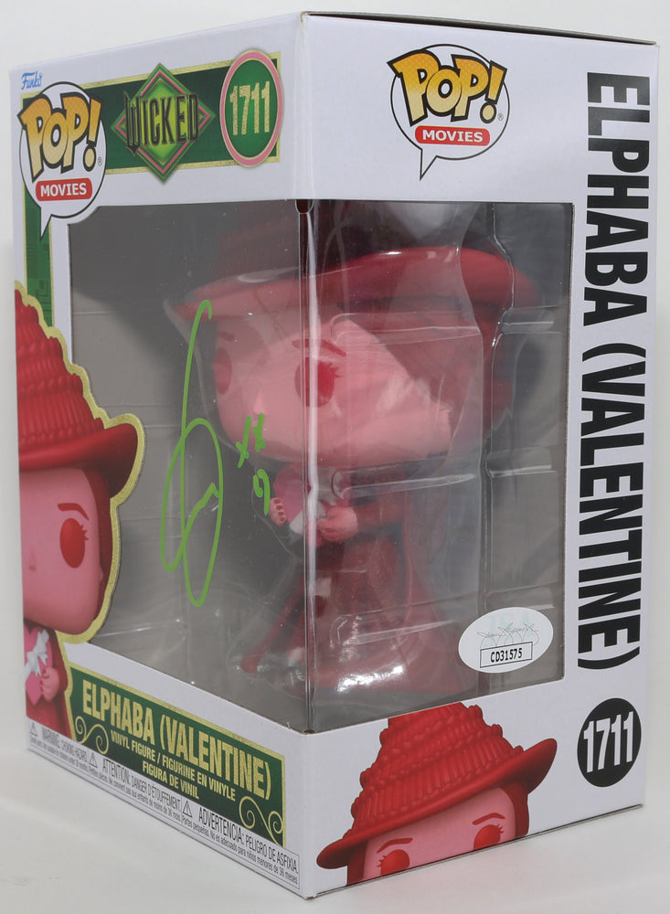 
                  
                    Cynthia Erivo as Elphaba in Wicked Valentine Edition (JSA) Signed Funko POP! #1711
                  
                