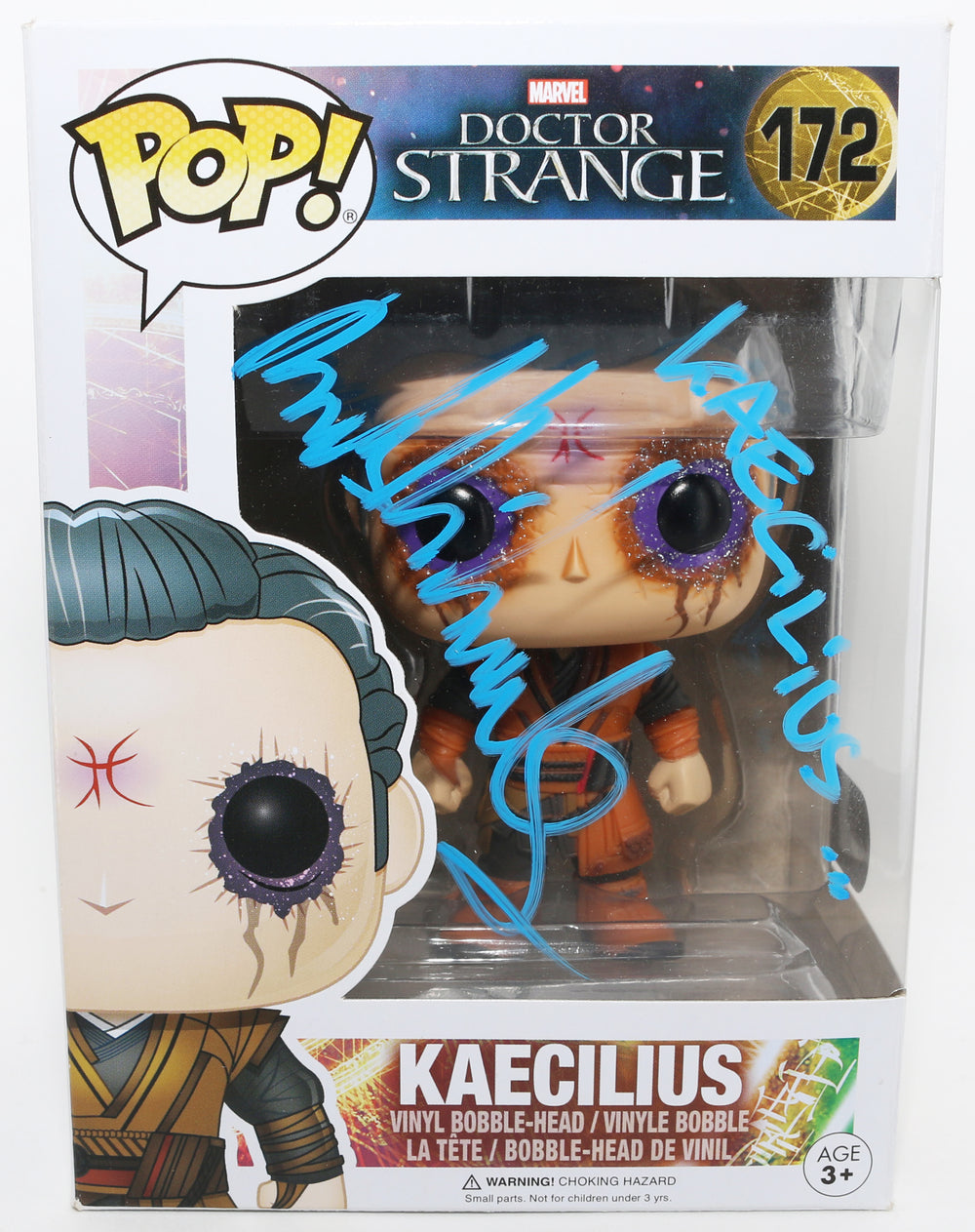 Mads Mikkelsen as Kaecilius in Doctor Strange (SWAU) Signed Funko POP! #172 with Character Name