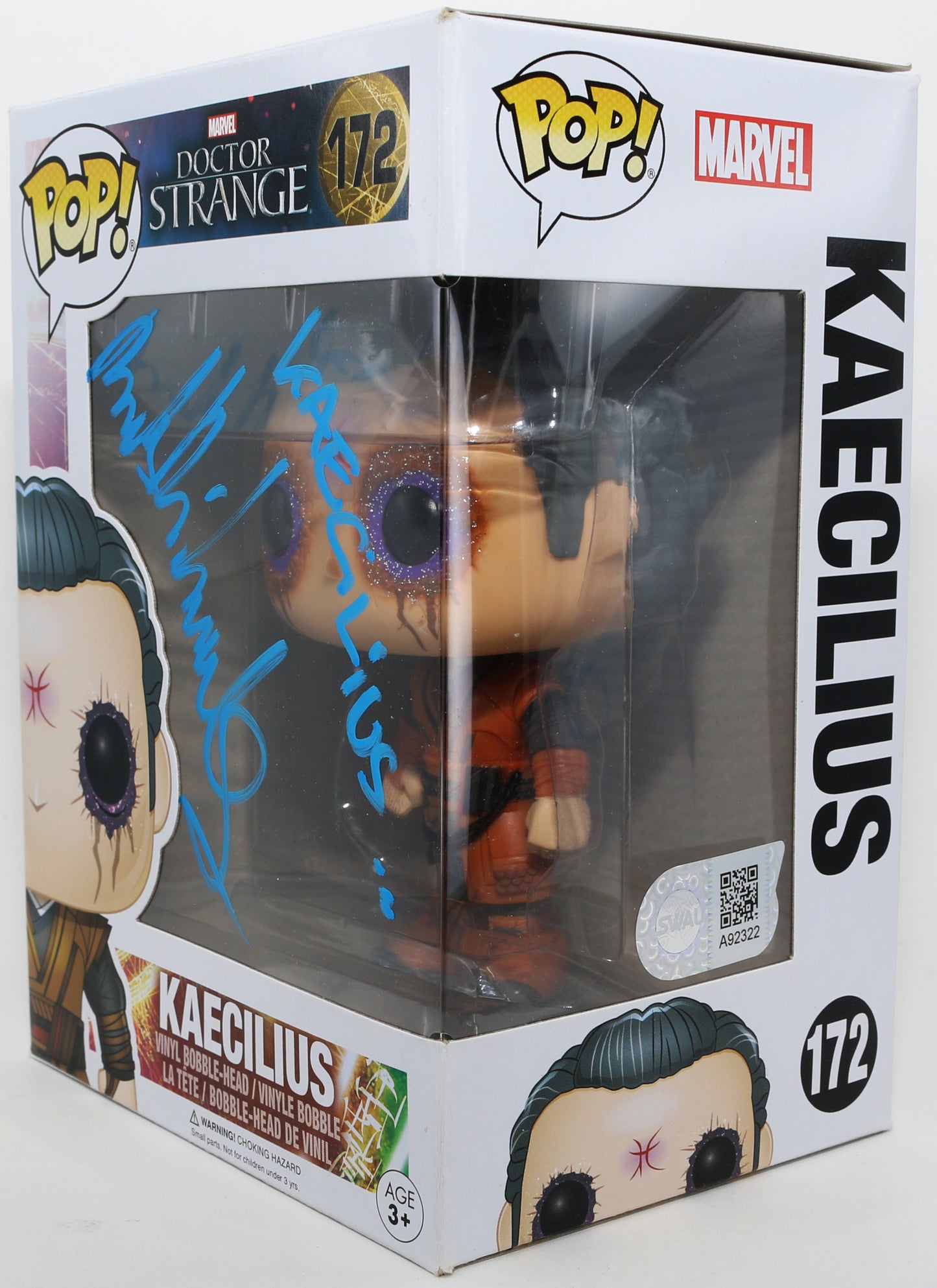 
                  
                    Mads Mikkelsen as Kaecilius in Doctor Strange (SWAU) Signed Funko POP! #172 with Character Name
                  
                