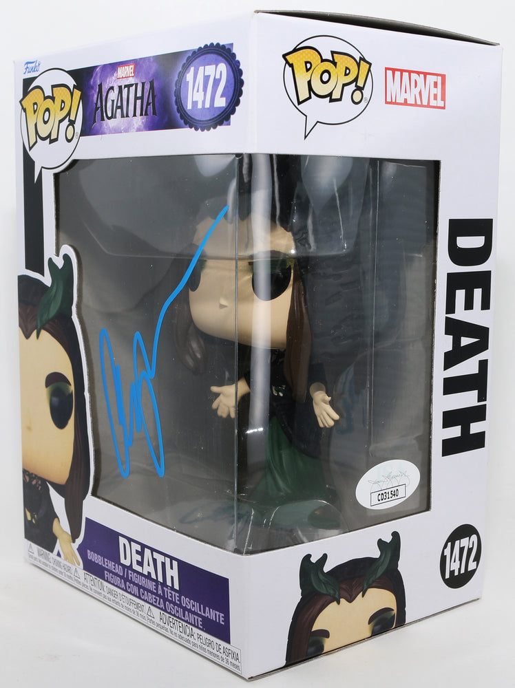 
                  
                    Aubrey Plaza as Death / Rio Vidal in Agatha All Along (JSA) Signed Funko POP! #1472
                  
                