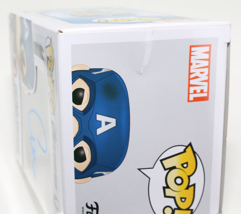 
                  
                    Chris Evans as Captain America in Avengers: Endgame (SWAU) Signed Funko POP! #573
                  
                