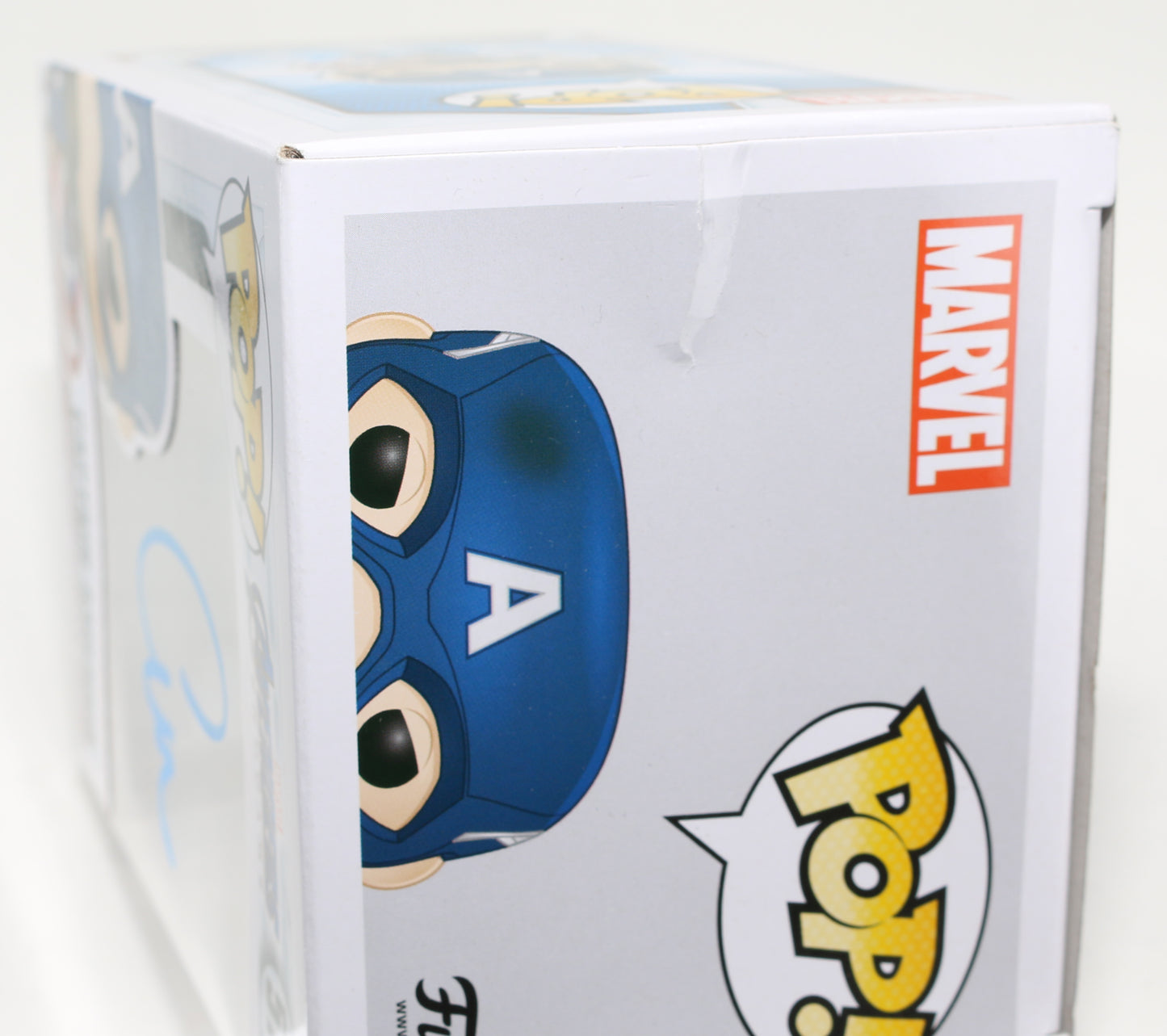 
                  
                    Chris Evans as Captain America in Avengers: Endgame (SWAU) Signed Funko POP! #573
                  
                