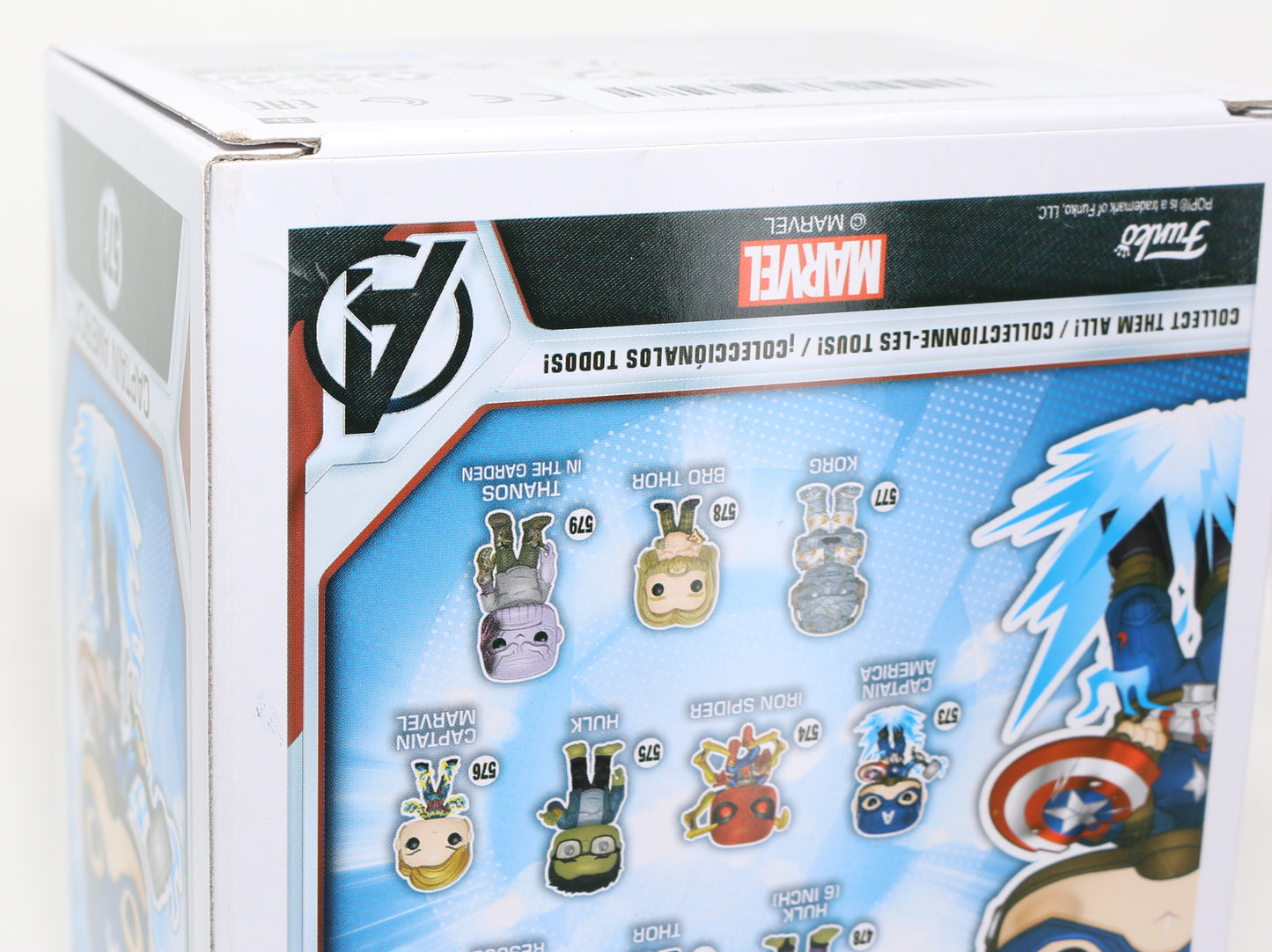 
                  
                    Chris Evans as Captain America in Avengers: Endgame (SWAU) Signed Funko POP! #573
                  
                