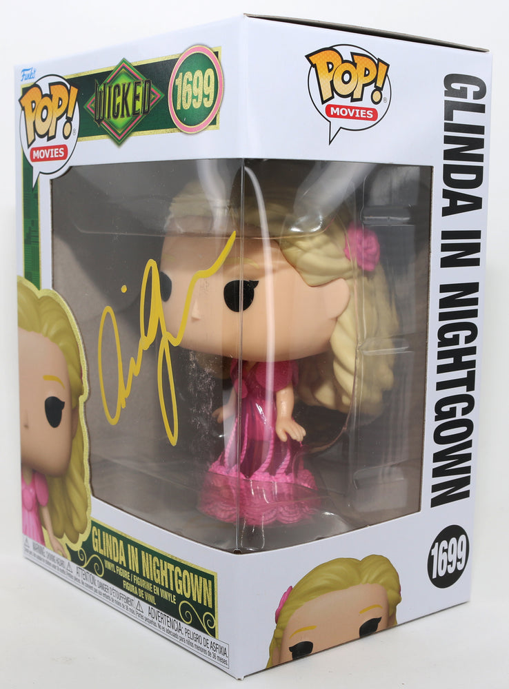 
                  
                    Ariana Grande as Glinda in Nightgown in Wicked Signed Funko POP! #1699
                  
                