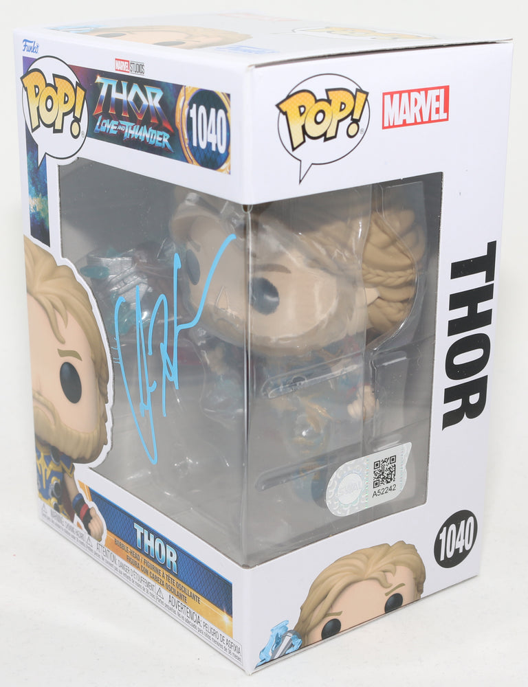 
                  
                    Chris Hemsworth as Thor in Thor: Love and Thunder (SWAU) Signed Funko POP! #1040
                  
                