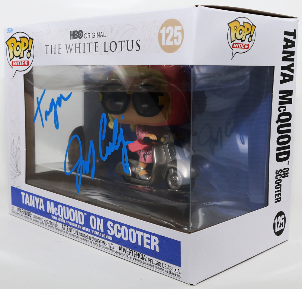 
                  
                    Jennifer Coolidge as Tanya McQuoid in The White Lotus Signed Oversized Funko POP! #125 with Character Name
                  
                