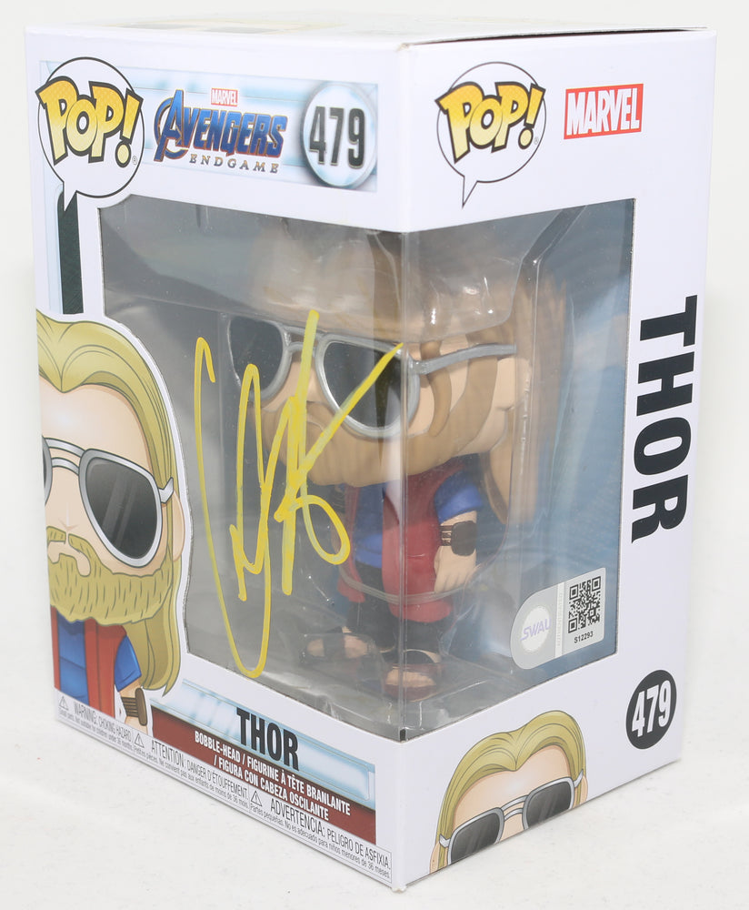 
                  
                    Chris Hemsworth as Thor in Avengers: Endgame (SWAU) Signed Funko POP! #479
                  
                