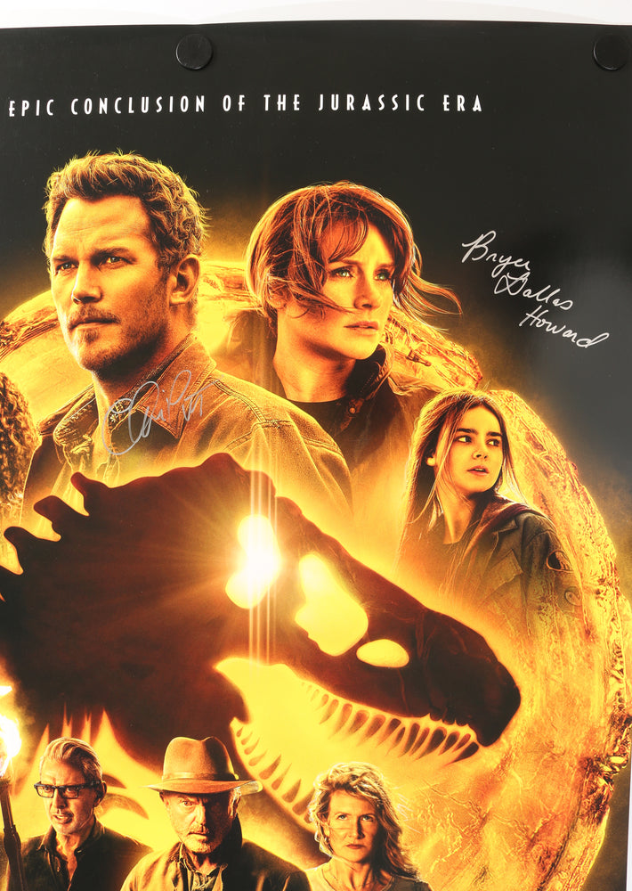 
                  
                    Jurassic World Dominion 27x40 Poster Signed by Chris Pratt & Bryce Dallas Howard
                  
                