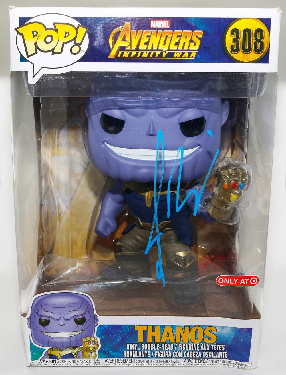 Josh Brolin as Thanos in Avengers: Infinity War Target Exclusive Signed 10