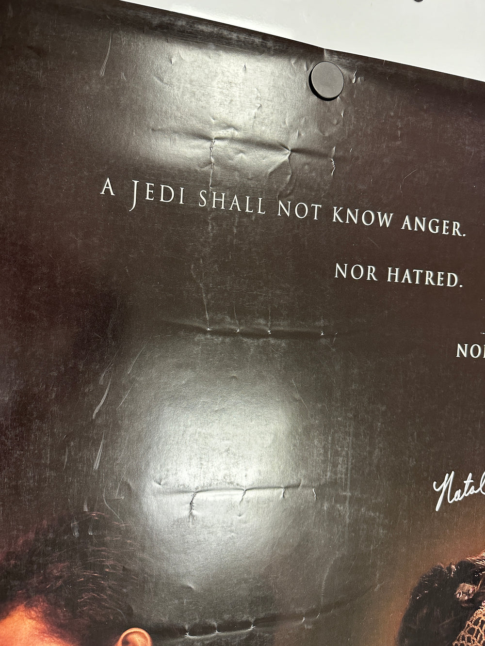 Star Wars Episode II: Attack of the Clones 27x40 Poster Cast Signed by –  SWAU Auction, image size:1000x1333