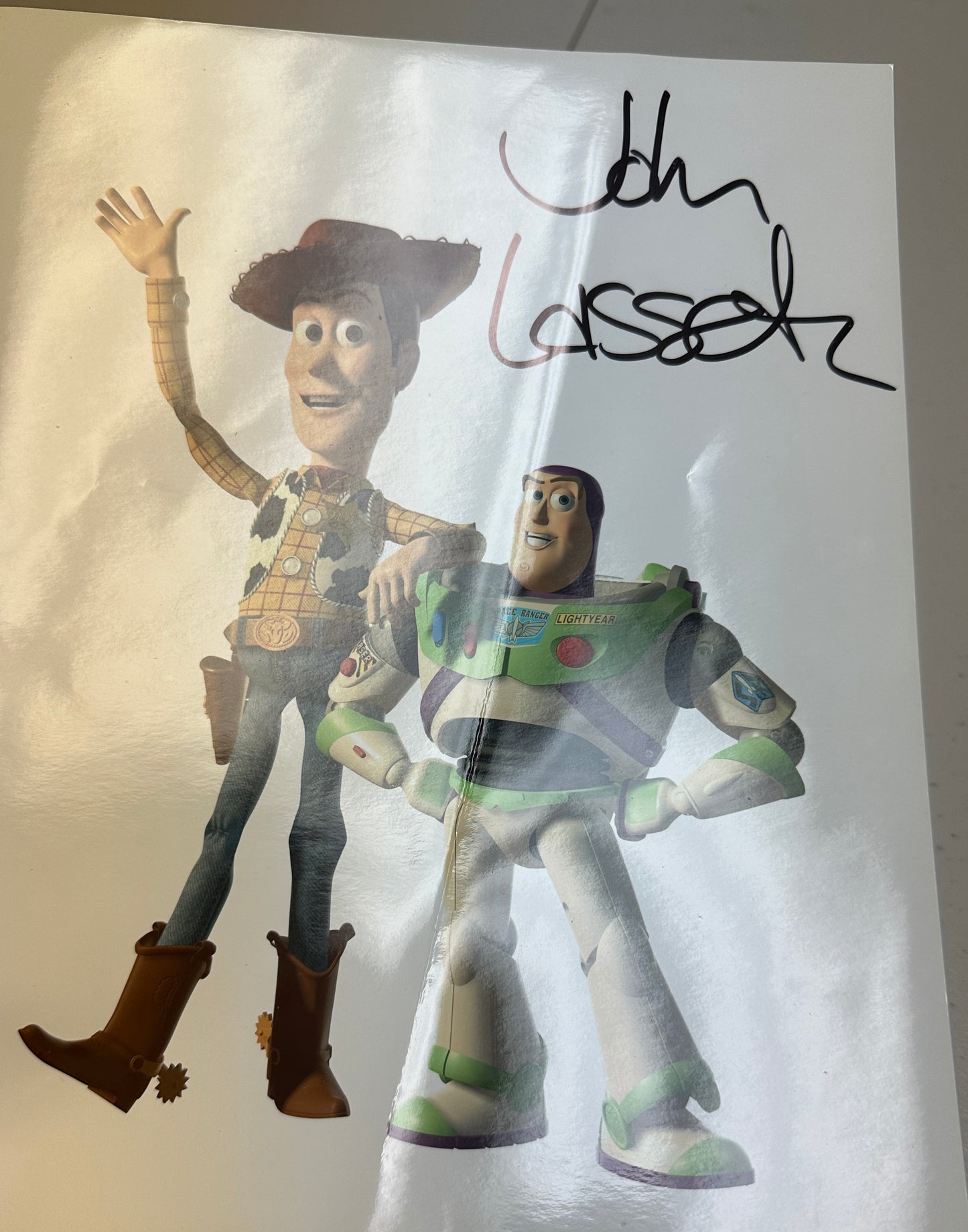 
                  
                    John Lasseter Director of Disney & Pixar's Toy Story Signed 8x10 Photo
                  
                