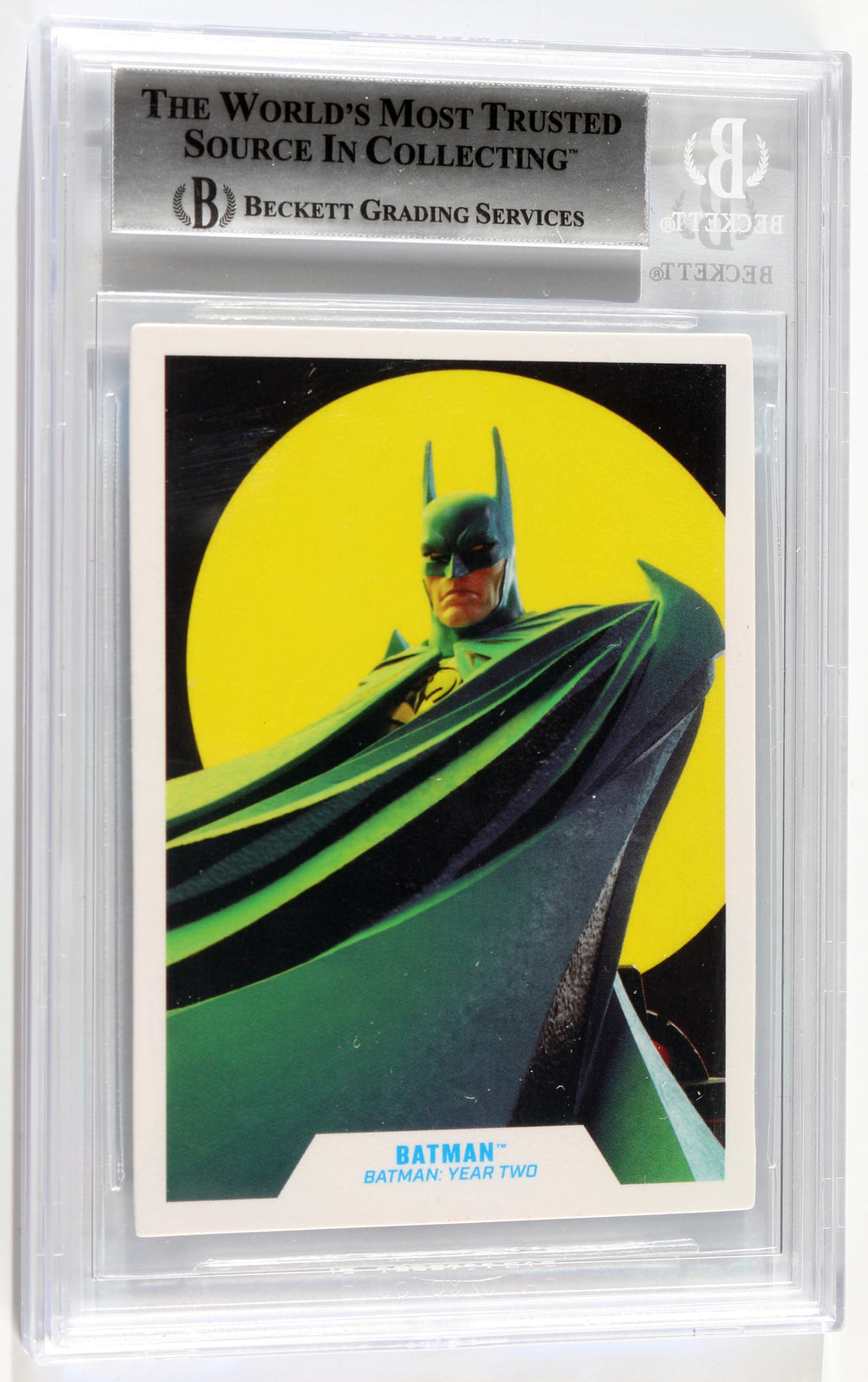 Todd McFarlane Comic Artist for Batman: Year Two (Beckett Encapsulated) Signed 2021 Trading Card