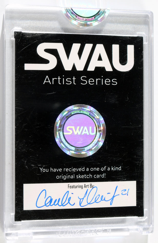 
                  
                    Daniela Melchior as Ratcatcher 2 in The Suicide Squad (Encapsulated) Signed SWAU Artist Series Trading Card by Candice Dailey
                  
                