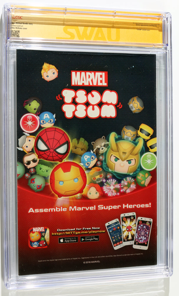 
                  
                    Invincible Iron Man #1 - Signed by Dominique Thorne as RiRi Williams from Black Panther: Wakanda Forever (SWAU CGC Signature Series 9.8) 2017
                  
                