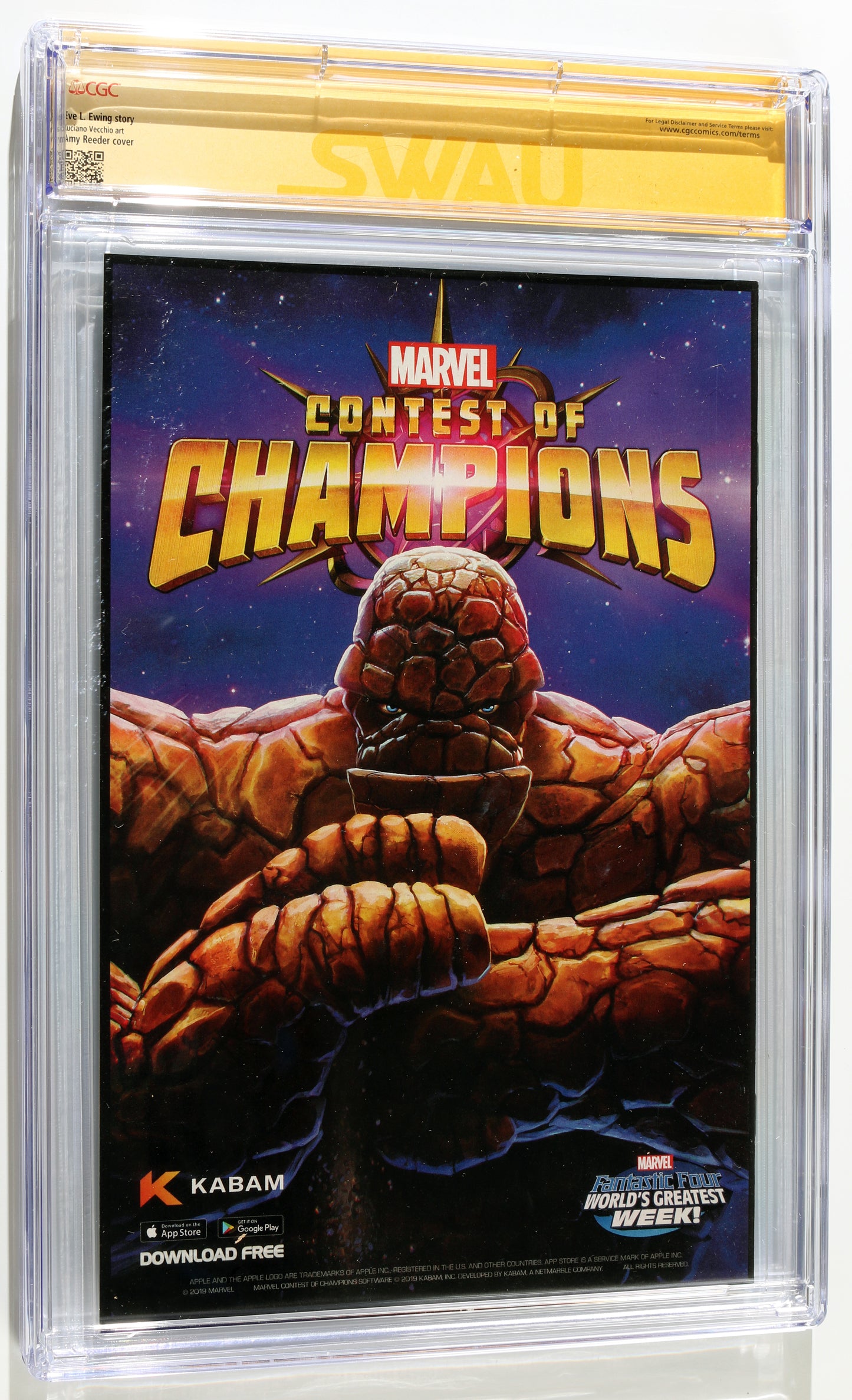 
                  
                    Ironheart #3 - Signed by Dominique Thorne as RiRi Williams from Black Panther: Wakanda Forever (SWAU CGC Signature Series 9.8) 2019
                  
                