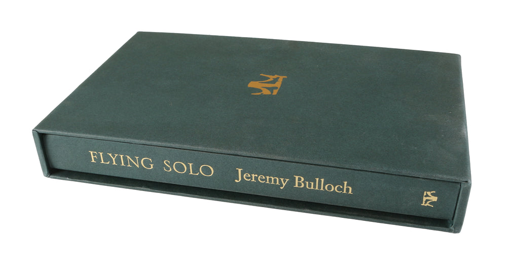 
                  
                    Flying Solo: Tales of a Bounty Hunter LE #296/2000 Hardcover Book Signed by Star Wars Boba Fett Actor & Author Jeremy Bulloch
                  
                
