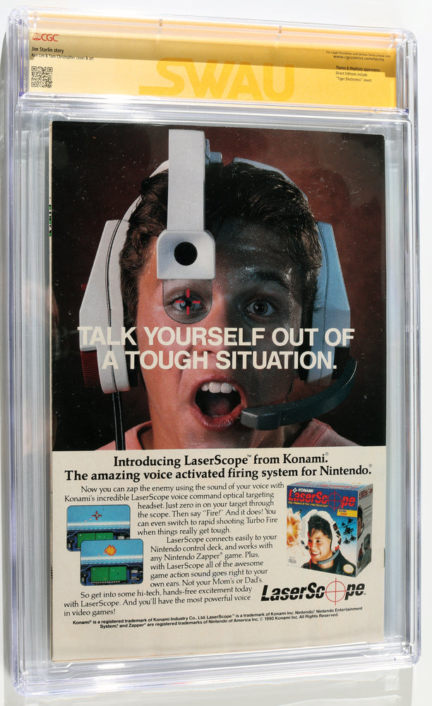 
                  
                    Silver Surfer #v3 #45 - Signed by Josh Brolin as Thanos from Avengers: Endgame (SWAU CGC Signature Series 9.0) 1991
                  
                