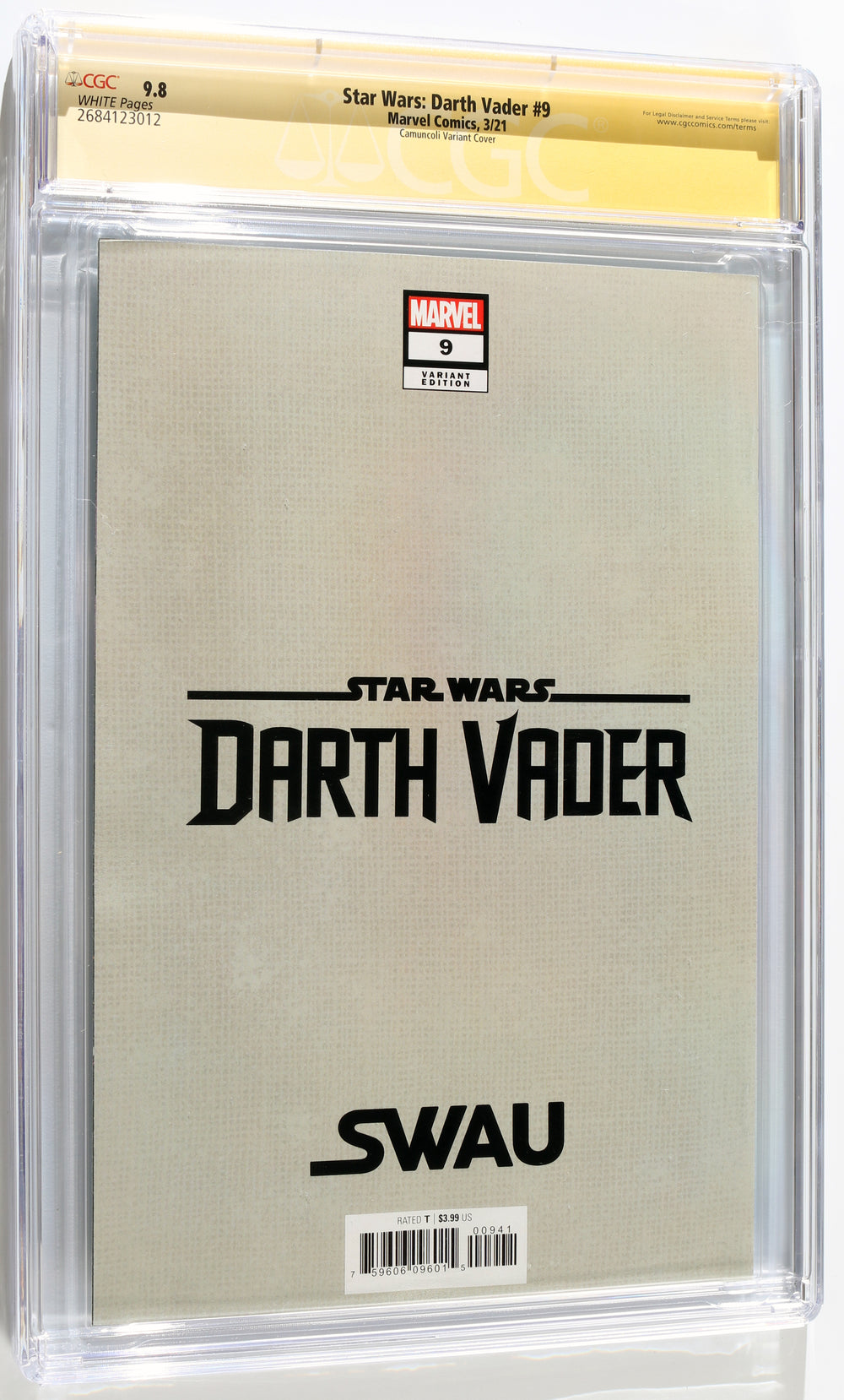 Star Wars: Darth Vader #9 - Signed by Natalie Portman as