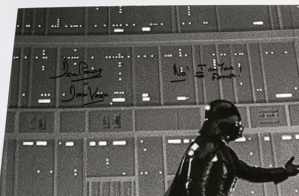 
                  
                    Dave Prowse as Darth Vader in Star Wars: The Empire Strikes Back Signed 36x24 Poster With Character Name & Quote
                  
                