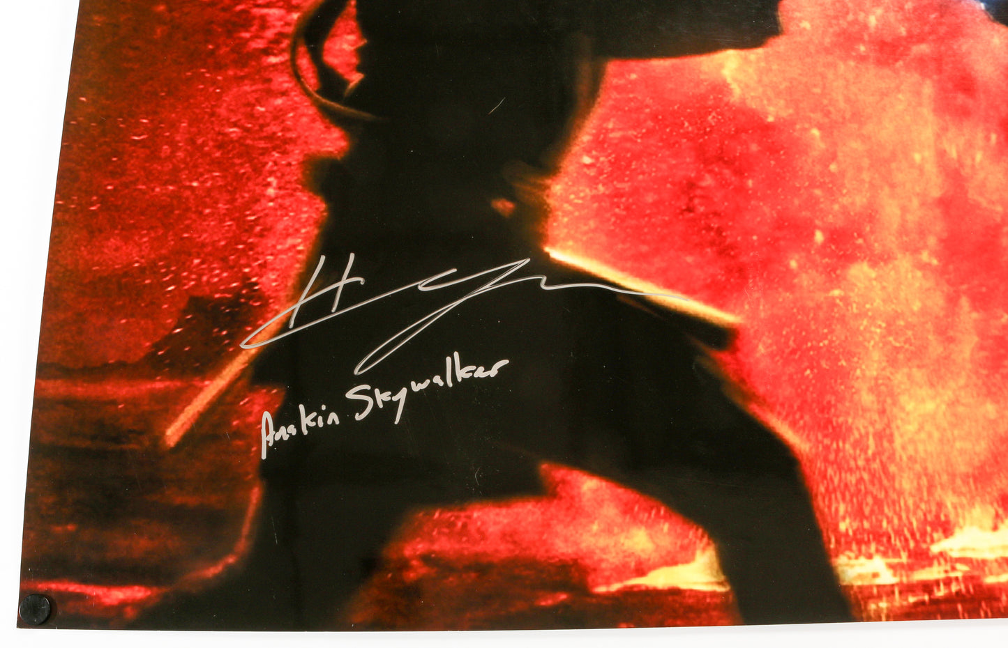 
                  
                    Ewan McGregor as Obi-Wan Kenobi vs. Hayden Christensen as Anakin Skywalker in Star Wars Episode III: Revenge of the Sith Signed 36x24 Poster with Character Name
                  
                