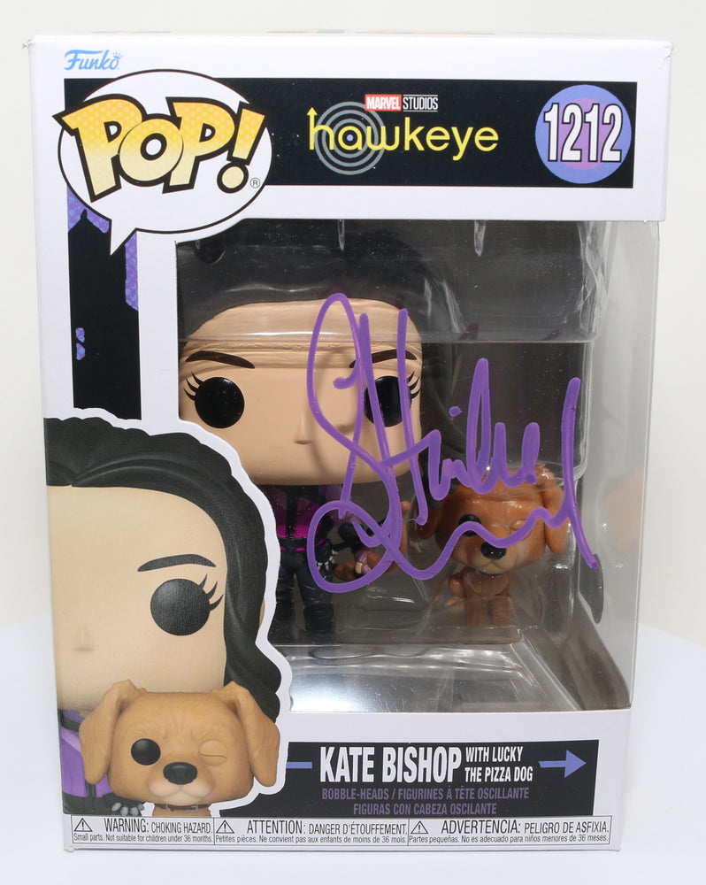 
                  
                    Hailee Steinfeld as Kate Bishop in Hawkeye (Beckett) Signed Funko POP! #1212
                  
                