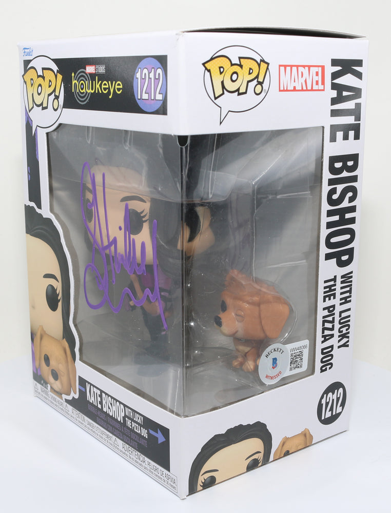 
                  
                    Hailee Steinfeld as Kate Bishop in Hawkeye (Beckett) Signed Funko POP! #1212
                  
                