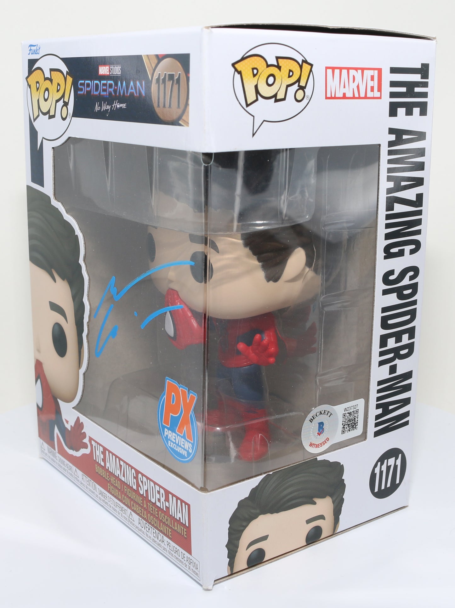 
                  
                    Andrew Garfield as The Amazing Spider-Man in Spider-Man: No Way Home Previews Exclusive (Beckett) Signed Funko POP! #1171
                  
                