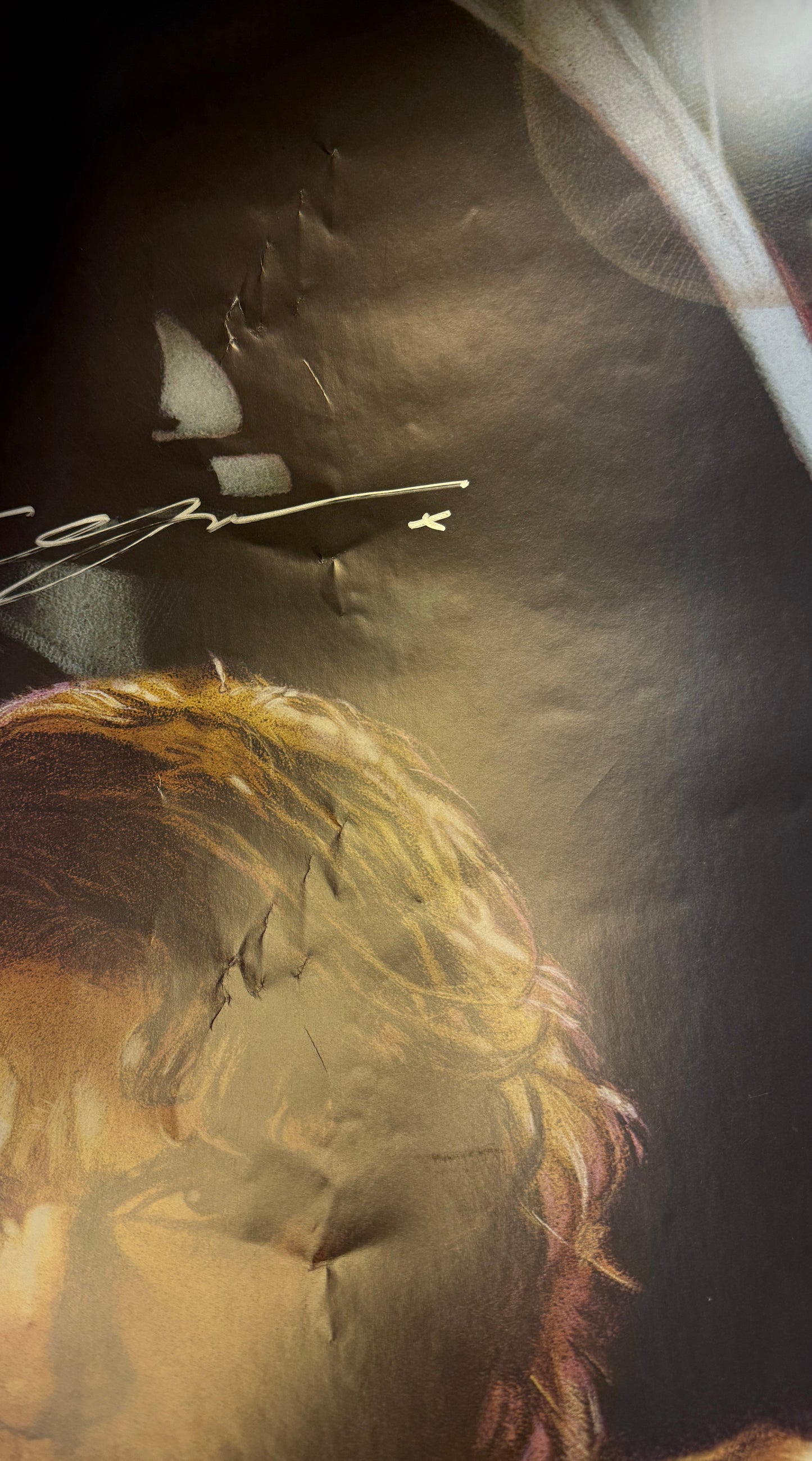 
                  
                    Hayden Christensen as Anakin Skywalker & Anthony Daniels as C-3PO in Star Wars Episode III: Revenge of the Sith (Official Pix) Signed 27x40 Poster with Character Name
                  
                