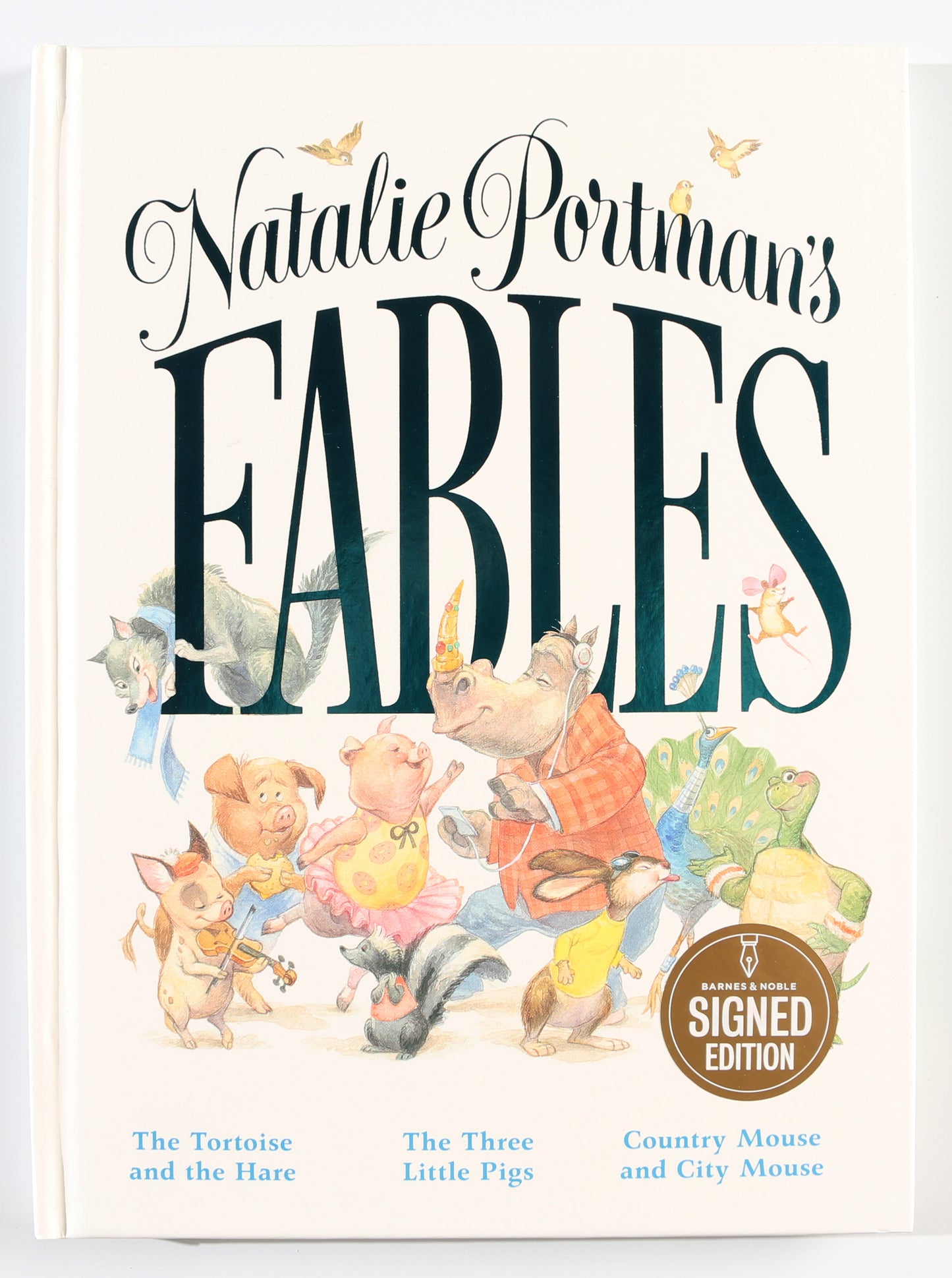 
                  
                    Natalie Portman's Fables Hardcover Children's Picture Book Signed by Natalie Portman
                  
                
