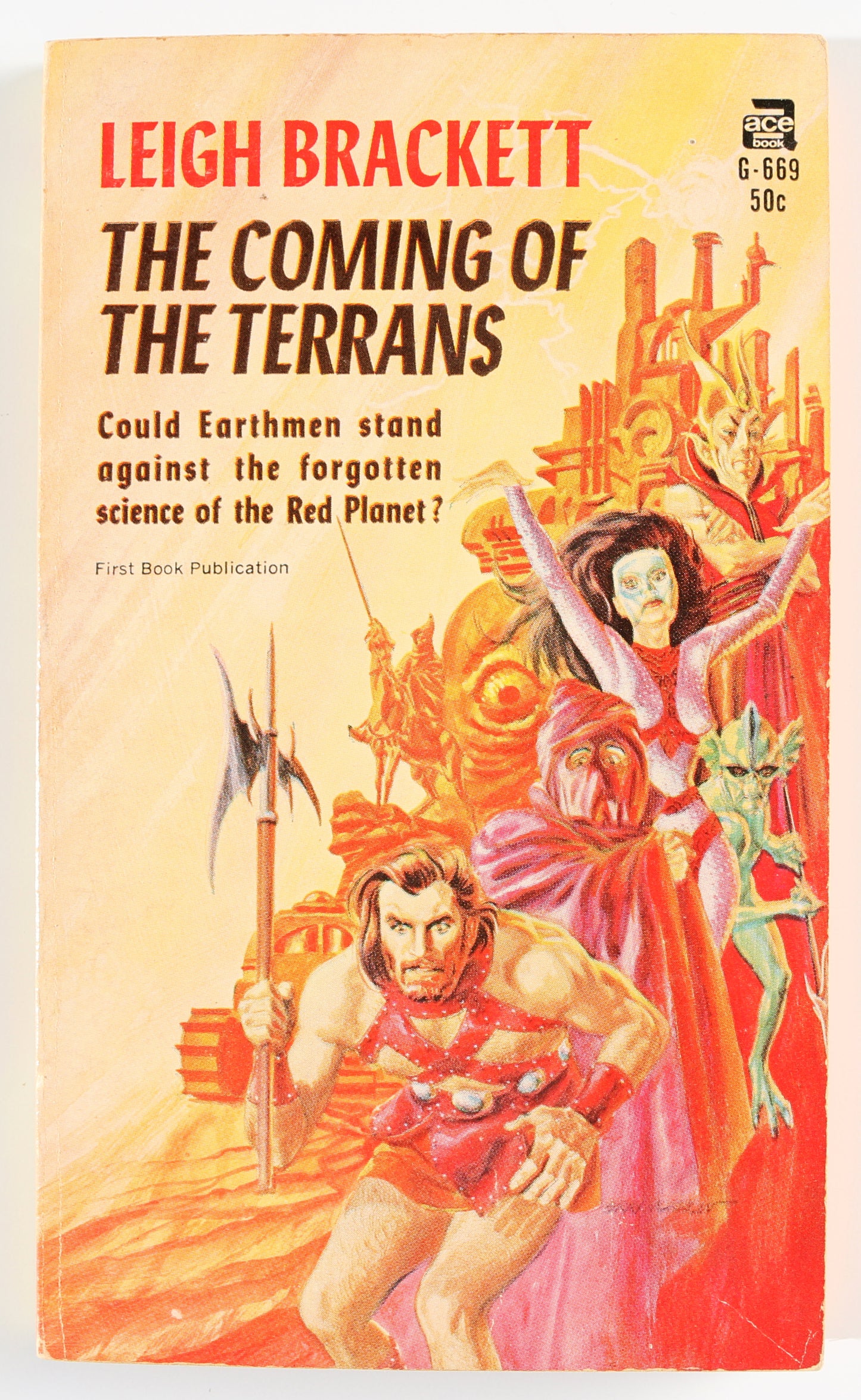 
                  
                    Leigh Brackett Early Draft Writer of Star Wars: The Empire Strikes Back Signed The Coming of the Terrans Paperback Book
                  
                