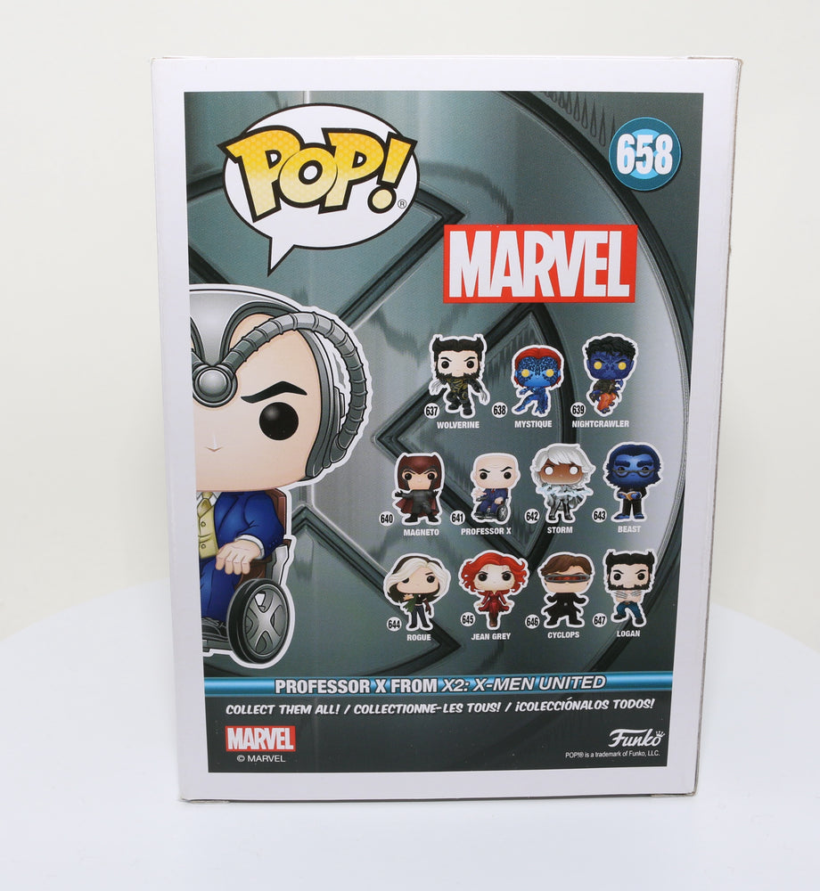 
                  
                    James McAvoy as Professor X in X-Men Target Exclusive (JSA) Signed Funko POP! #658
                  
                