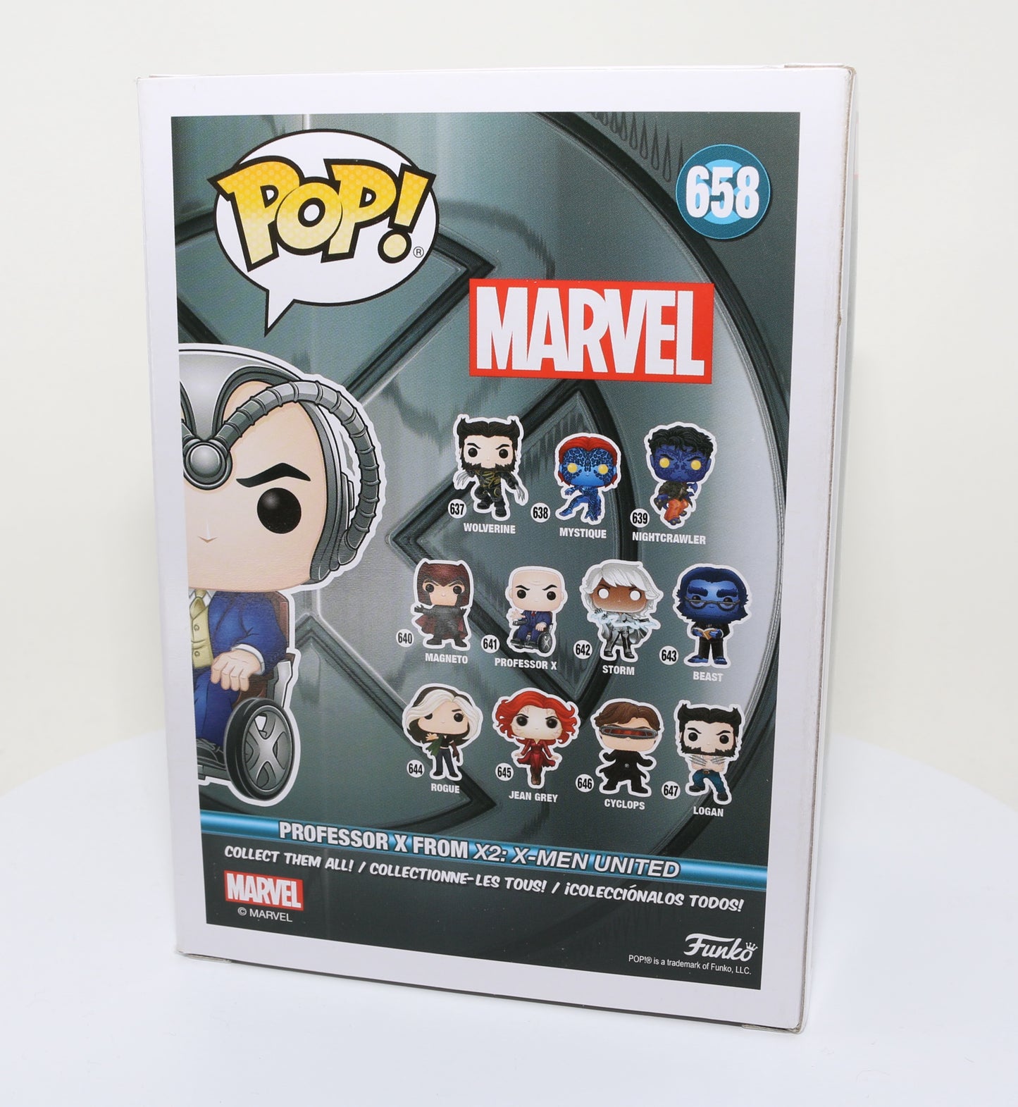 
                  
                    James McAvoy as Professor X in X-Men Target Exclusive (JSA) Signed Funko POP! #658
                  
                