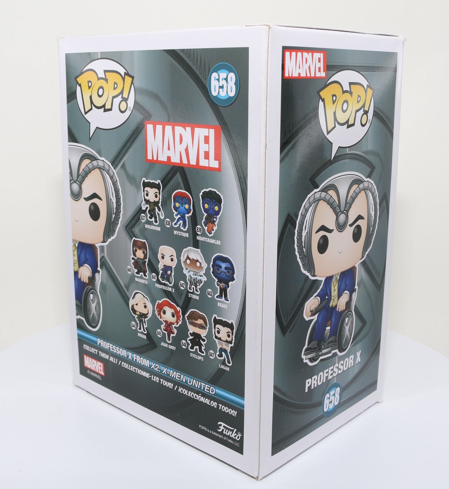 
                  
                    James McAvoy as Professor X in X-Men Target Exclusive (JSA) Signed Funko POP! #658
                  
                