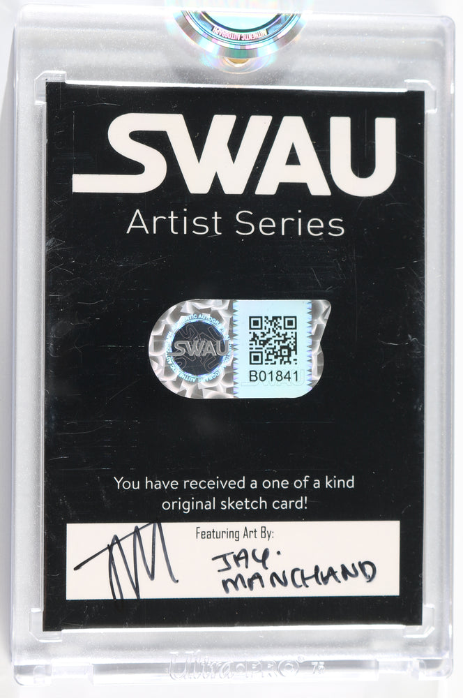 
                  
                    Tom Sturridge as Dream in The Sandman (Encapsulated) Signed SWAU Artist Series Trading Card by Jay Manchand
                  
                