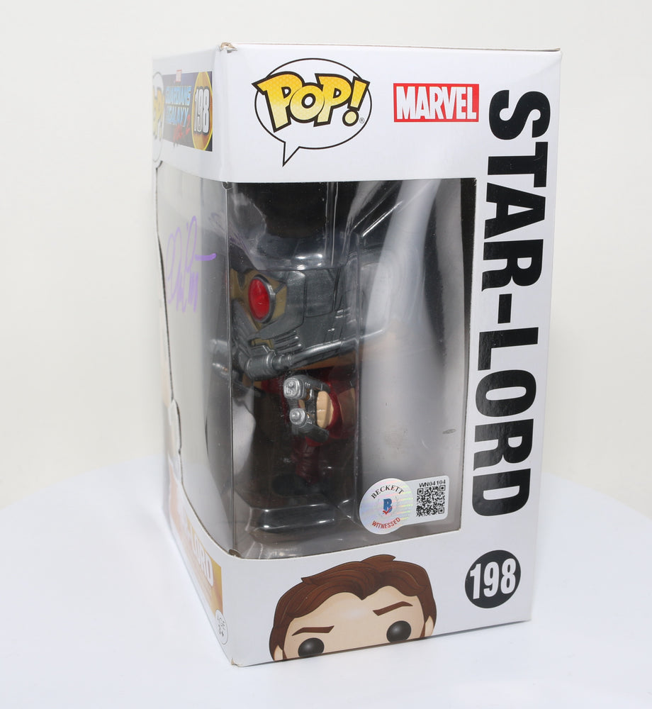 
                  
                    Chris Pratt as Star-Lord in Guardians of the Galaxy Vol. 2 (SWAU) Signed Funko POP! #198
                  
                