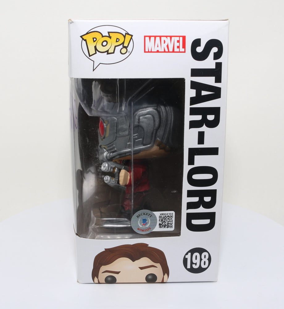
                  
                    Chris Pratt as Star-Lord in Guardians of the Galaxy Vol. 2 (SWAU) Signed Funko POP! #198
                  
                