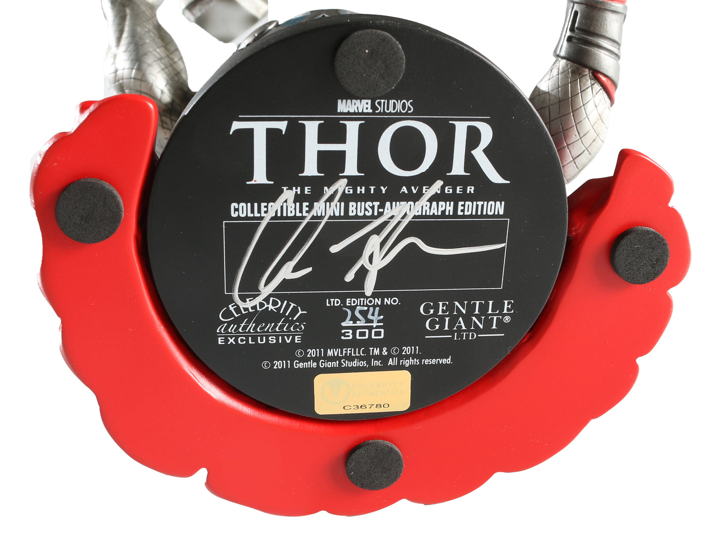 
                  
                    Chris Hemsworth as Thor in Thor (Celebrity Authentics) Signed Gentle Giant Mini Bust Statue
                  
                
