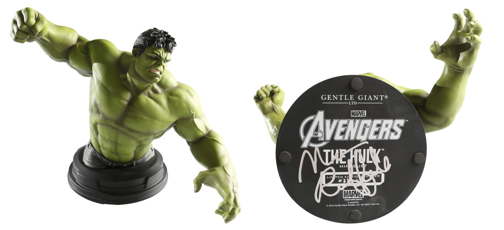 Mark Ruffalo as the Hulk in The Avengers Signed Gentle Giant 7.5