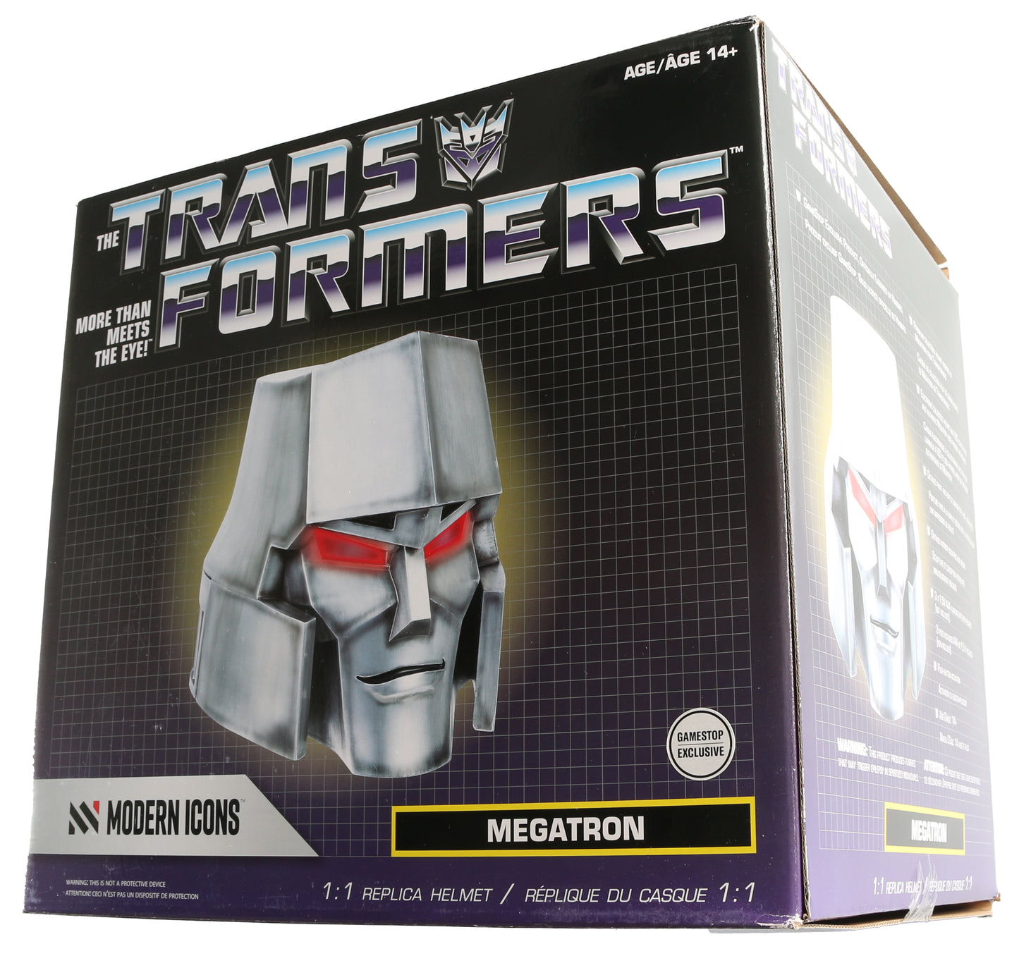
                  
                    Megatron from Transformers Prop Replica Modern Icons Hasbro Helmet Signed by Frank Welker
                  
                