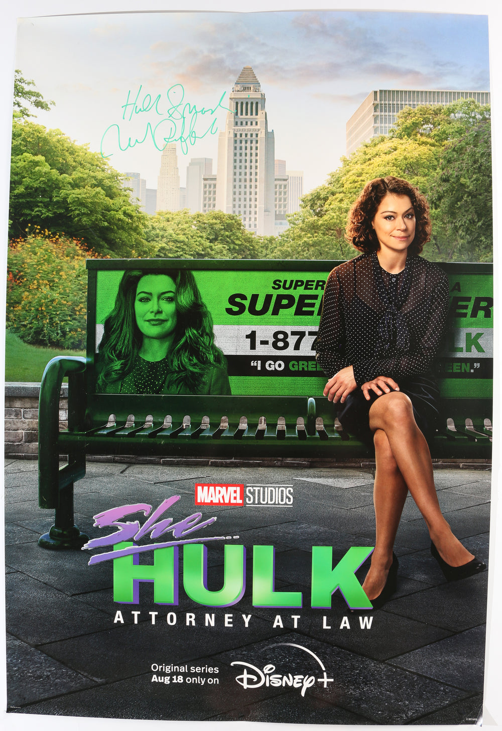 Mark Ruffalo as The Hulk in She-Hulk: Attorney at Law Signed 27x40 Poster with Quote